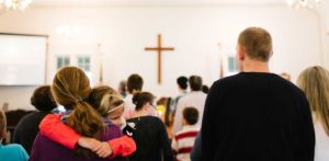 north woolwich methodist church congregation worship service people standing